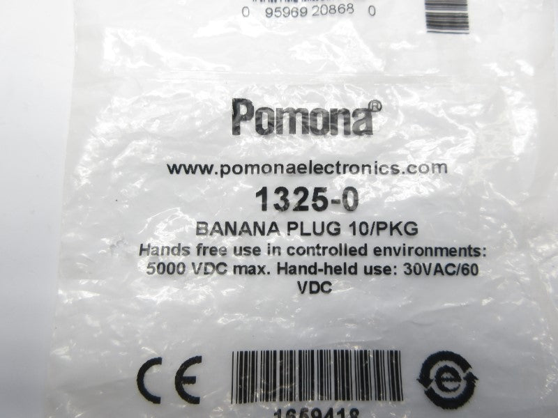 POMONA 1325-0 30VAC (PKG OF 10) NSMP