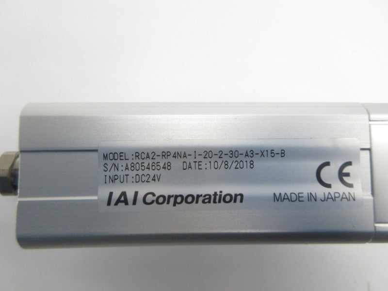 IAI RCA2-RP4NA-I-20-2-30-A3-X15-B 24VDC NSNP