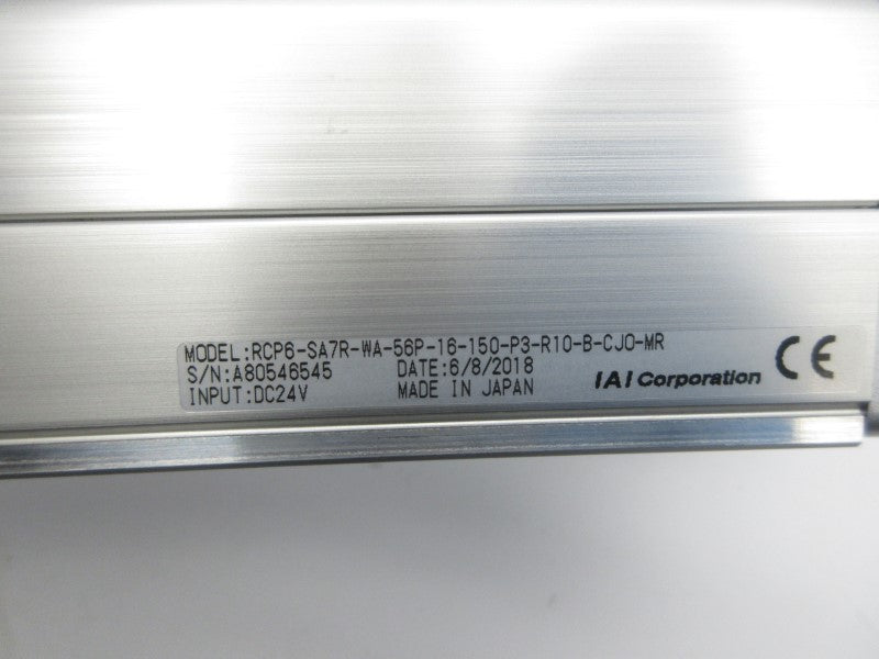 IAI RCP6-SA7R-WA-56P-16-150-P3-R10-B-CJO-MR 24VDC NSNP