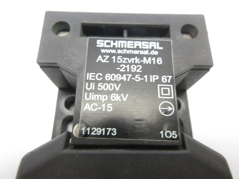 SCHMERSAL AZ15ZVRK-M16-2192 500V UNMP
