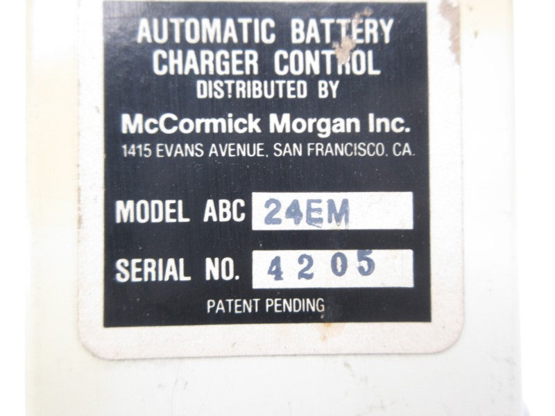 MCCORMICK MORGAN ABC24EM UNMP