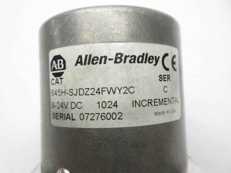 ALLEN BRADLEY 845H-SJDZ24FWY2C SER. C 8-24VDC UNMP