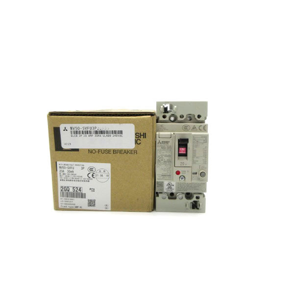 MITSUBISHI NV50-SVFU3P2030 120-240VAC 20A NSMP