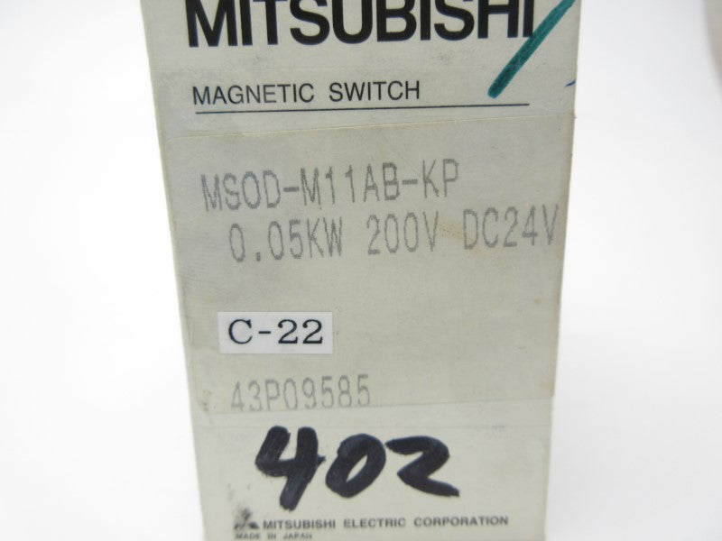 MITSUBISHI MSOD-M11AB-KP 24VDC 0.28-0.42A NSMP