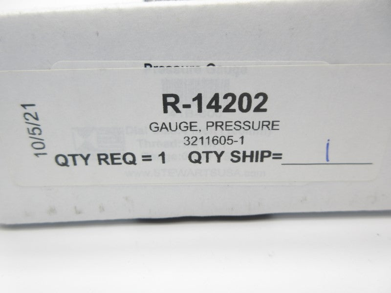 STEWARTS USA R-14202 0-600PSI NSMP