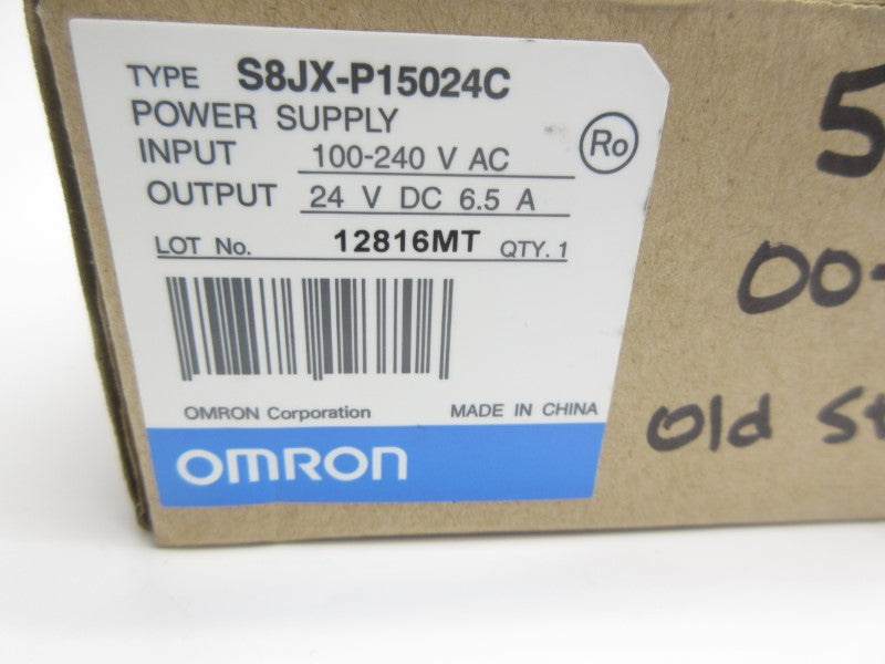 OMRON S8JX-P15024C 100-240VAC NSMP