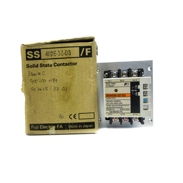 FUJI ELECTRIC SS402E-3Z-D3/F 240VAC .40A NSMP