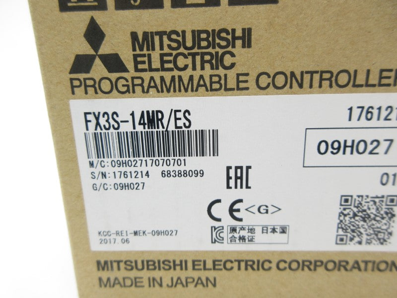 MITSUBISHI FX3S-14MR/ES 100-240VAC NSMP
