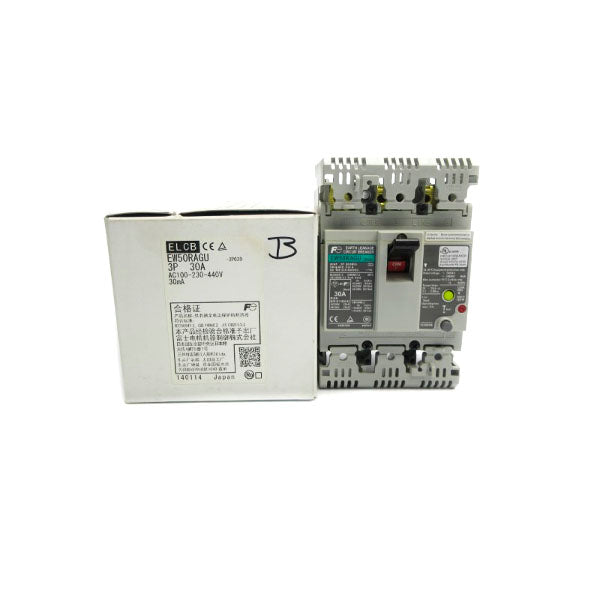 FUJI ELECTRIC EW50RAGU-3P030 100-230-440VAC 30A NSMP