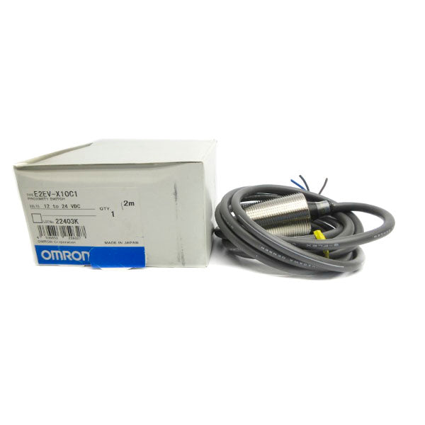 OMRON E2EV-X10C1 12-24VDC 2M NSMP
