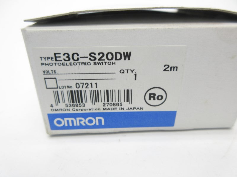OMRON E3C-S20DW 2M NSMP