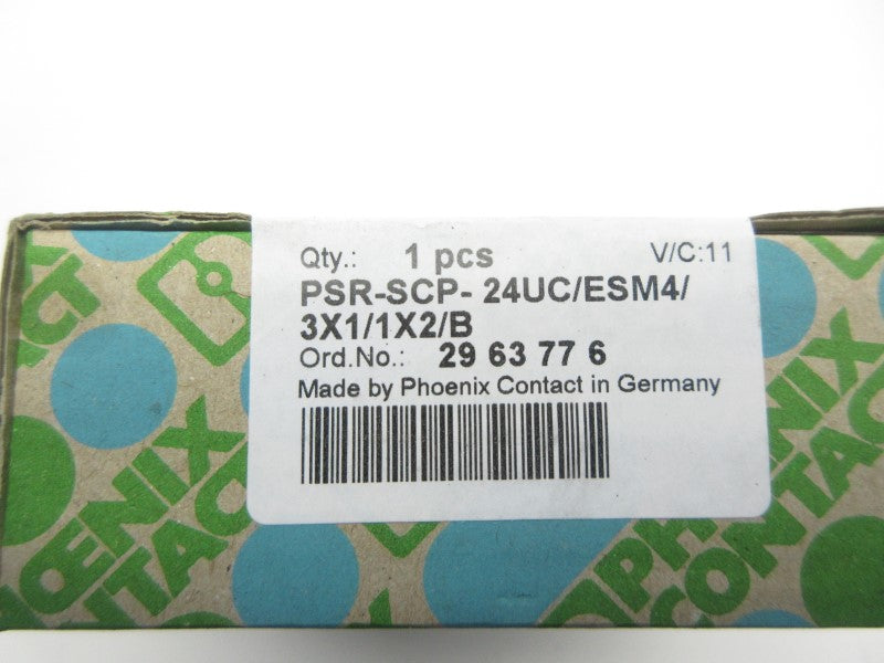 PHONIX CONTACT PSR-SCP-24UC/ESM4/3X1/1X2/B 2963776 NSFS