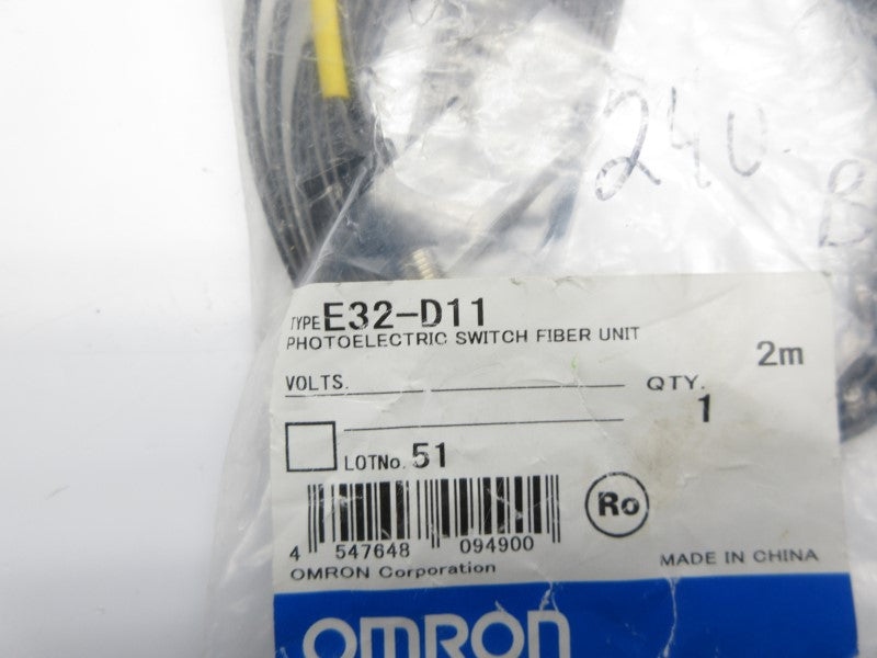 OMRON E32-D11 2M NSMP
