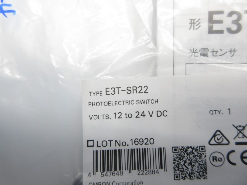 OMRON E3T-SR22 12-24VDC 2M NSMP