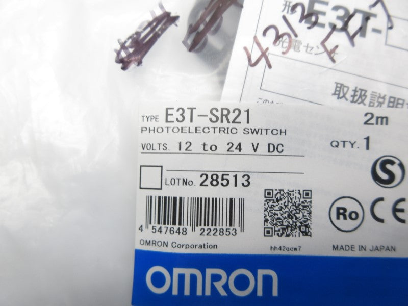 OMRON E3T-SR21 12-24VDC 2M NSMP