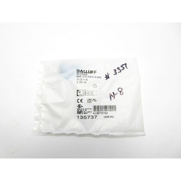 BALLUFF BMF21K-NS-C-2-S49 BMF0025 10-30VDC NSMP