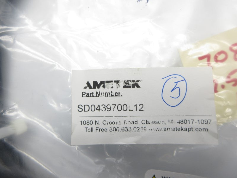 AMETEK SD0439700L12 NSMP