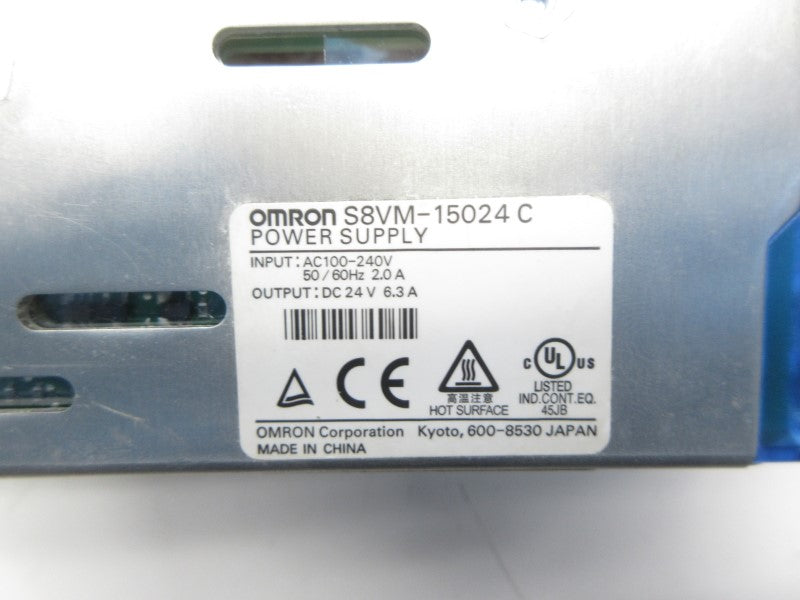 OMRON S8VM-15024C 100-240VAC 2.0A NSNP
