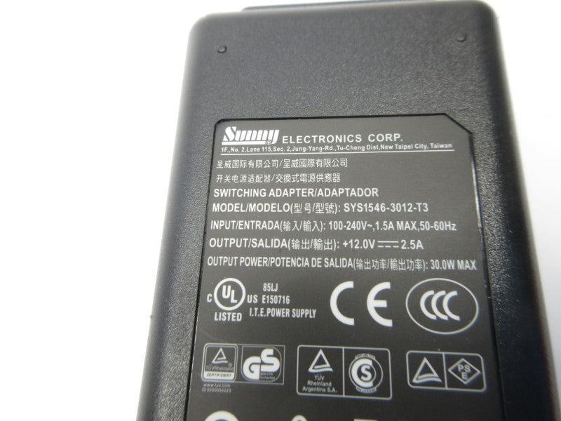 SUNNY ELECTRONICS SYS1546-3012-T3 100-240V 1.5A NSNP