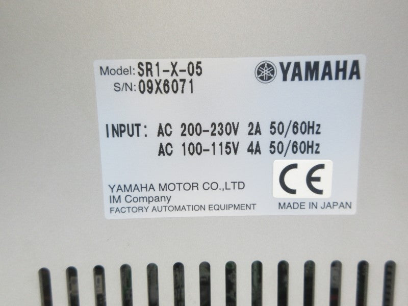 YAMAHA SR1-X-05 200-230VAC 2A NSNP