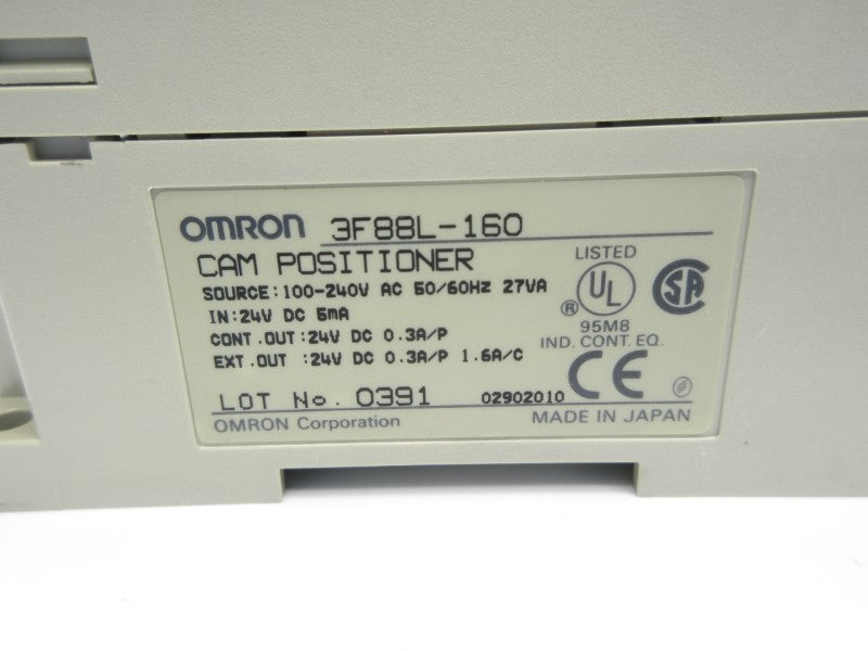 OMRON 3F88L-160 100-240VAC NSNP