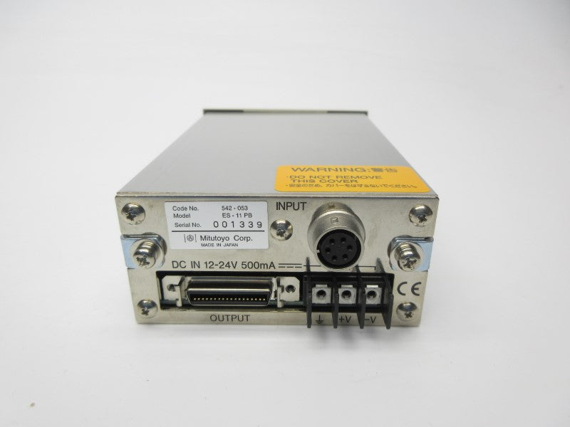 MITUTOYO ES-11PB 12-24VDC NSNP