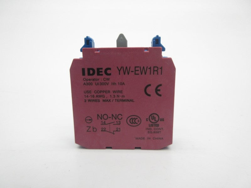 IDEC YW-EW1R1 300V 10A NSNP