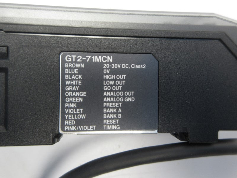 KEYENCE GT2-71MCN 20-30VDC NSNP