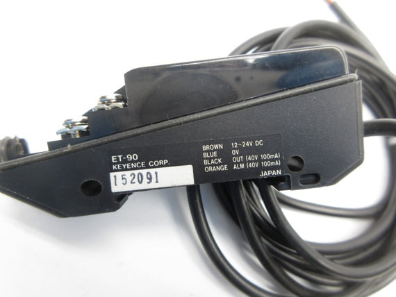 KEYENCE ET-90 12-24VDC (AS PICTURED) UNMP