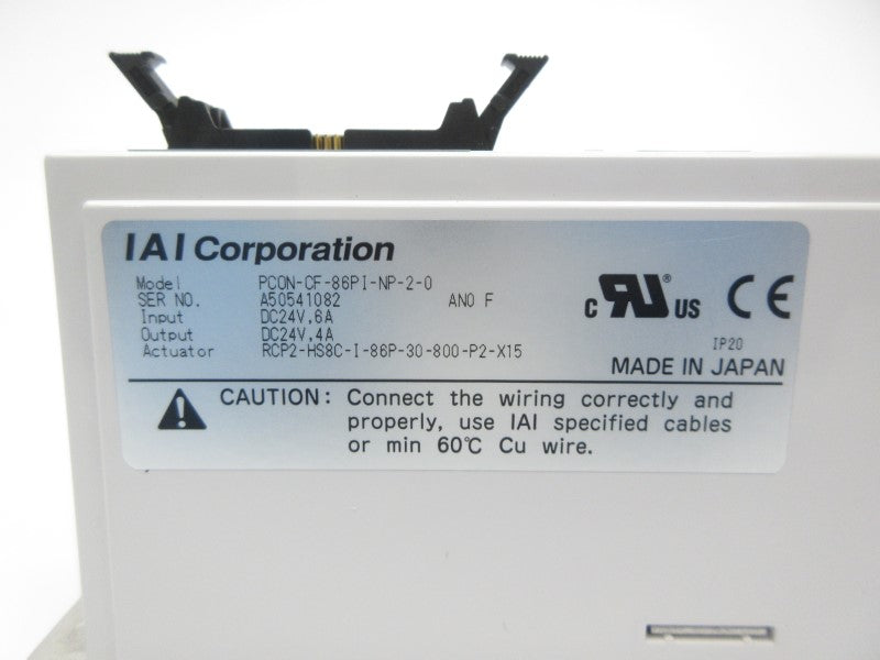 IAI PCON-CF-86PI-NP-2-0 24VDC 6A NSNP