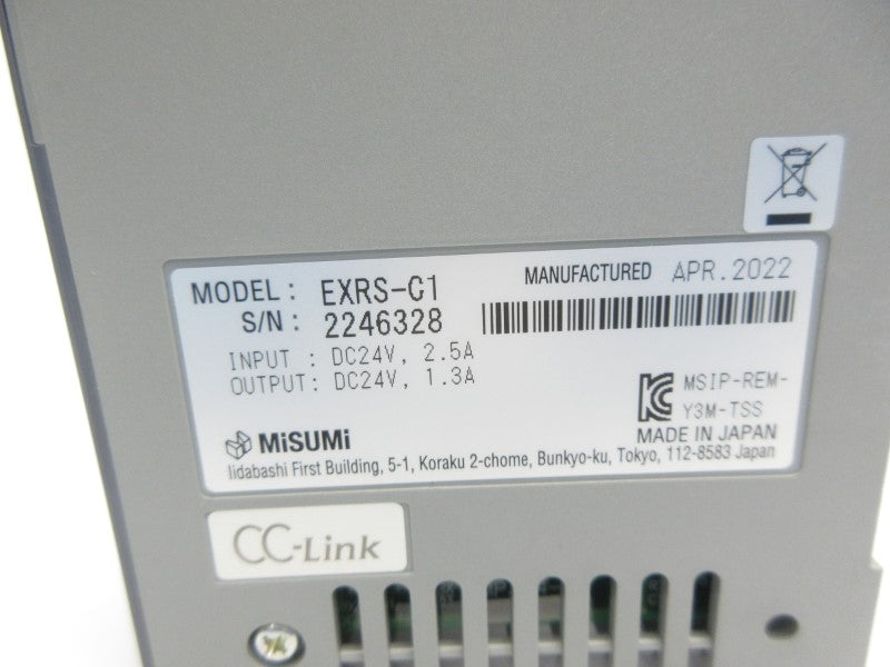 MISUMI EXRS-C1 24VDC 2.5A NSNP