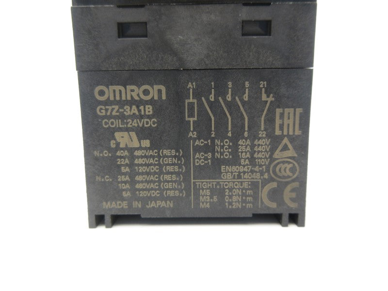 OMRON G7Z-3A1B 24VDC NSNP