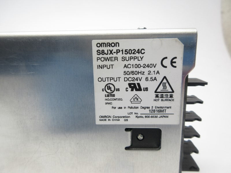 OMRON S8JX-P15024C 100-240VAC 2.1A NSNP