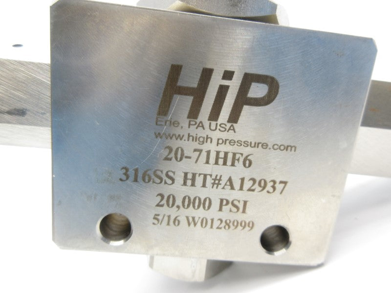 HIP 20-71HF6 20,000PSI NSNP