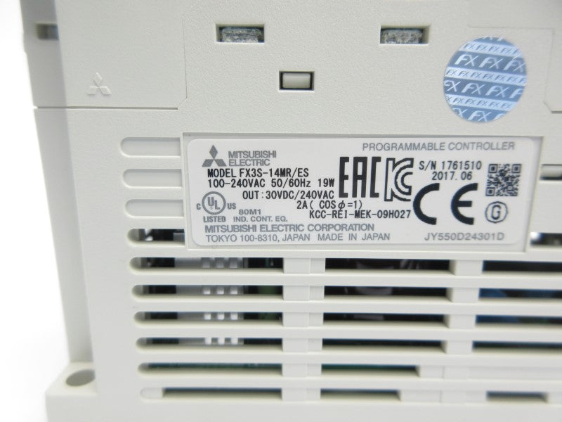 MITSUBISHI FX3S-14MR/ES 100-240VAC NSNP