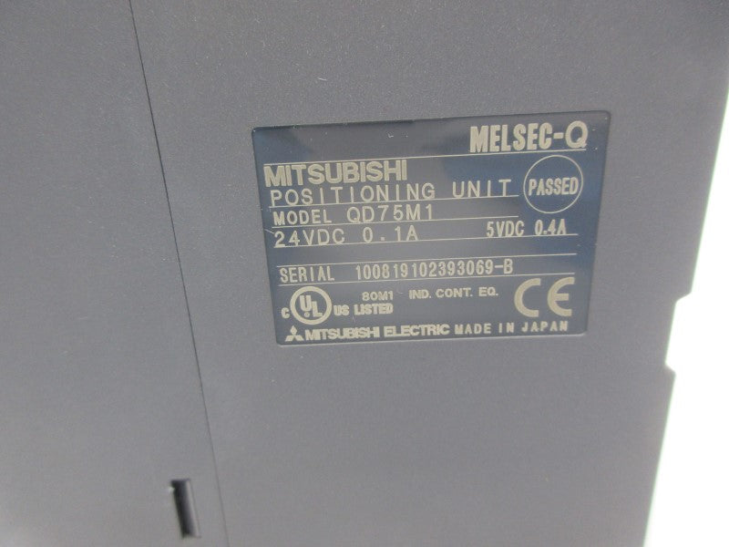 MITSUBISHI QD75M1 24VDC 0.1A NSNP