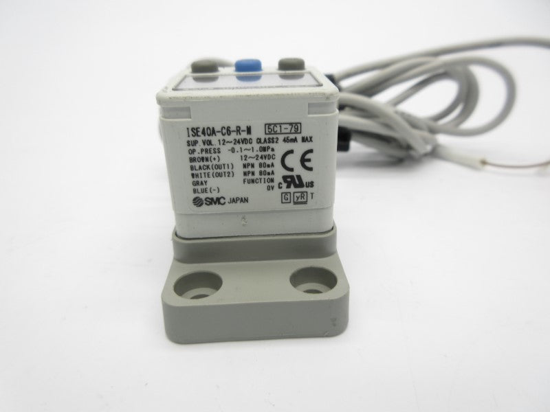 SMC ISE40A-C6-R-M 12-24VDC UNMP