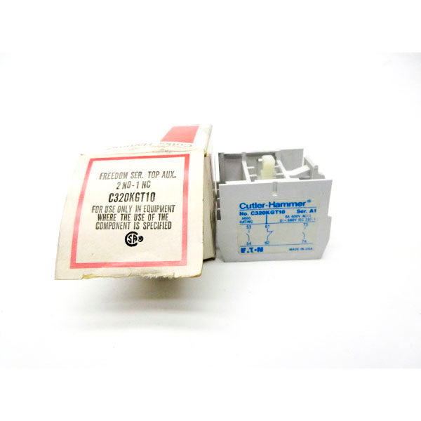 CUTLER HAMMER C320KGT10 SER. A1 600VAC 6A NSMP