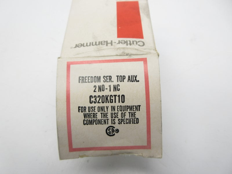 CUTLER HAMMER C320KGT10 SER. A1 600VAC 6A NSMP