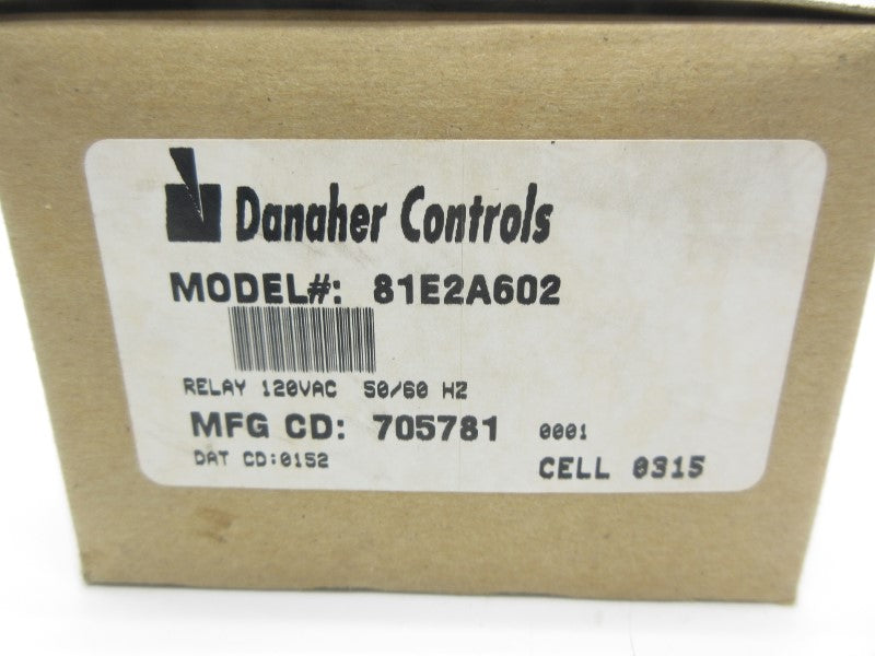 DANAHER CONTROLS 81E2A602 120VAC 10A .2-2S NSMP