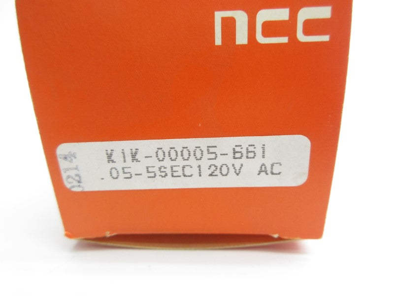 NCC K1K-00005-661 120VAC .05-5S NSMP