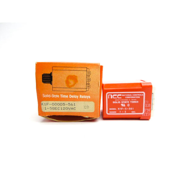 NCC K1F-00005-561 120VAC .1-5S NSMP