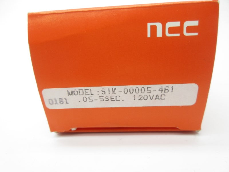 NCC S1K-00005-461 120VAC .5-5S NSMP