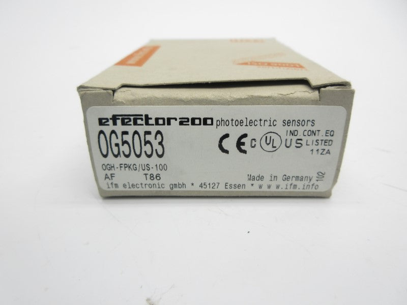 IFM EFECTOR OG5053 OGH-FPKG/US-100 NSMP