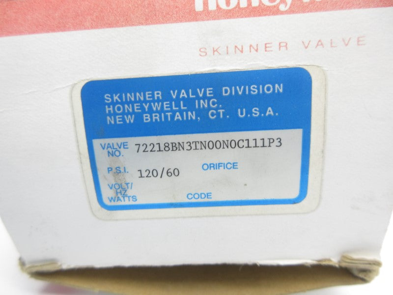 HONEYWELL 72218BN3TN00N0C111P3 120V NSMP