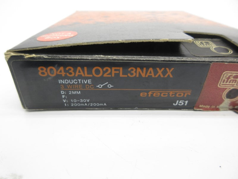 IFM EFECTOR 8043ALO2FL3NAXX 10-30V NSMP