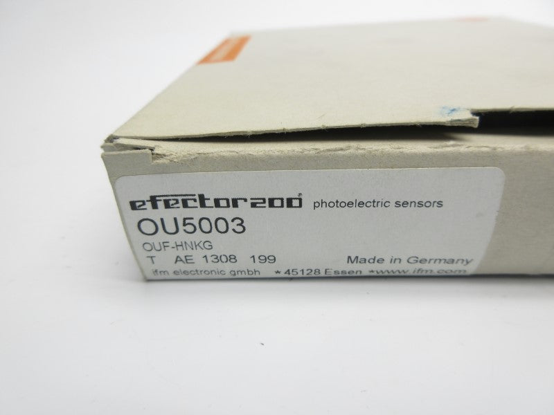 IFM EFECTOR OU5003 OUF-HNKG 10-55VDC NSMP