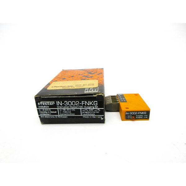 IFM EFECTOR IN-3002-FNKG 18-30VDC NSMP