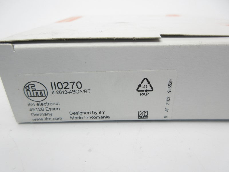 IFM EFECTOR II0270 II-2010-ABOA/RT 20-250VAC/DC NSMP