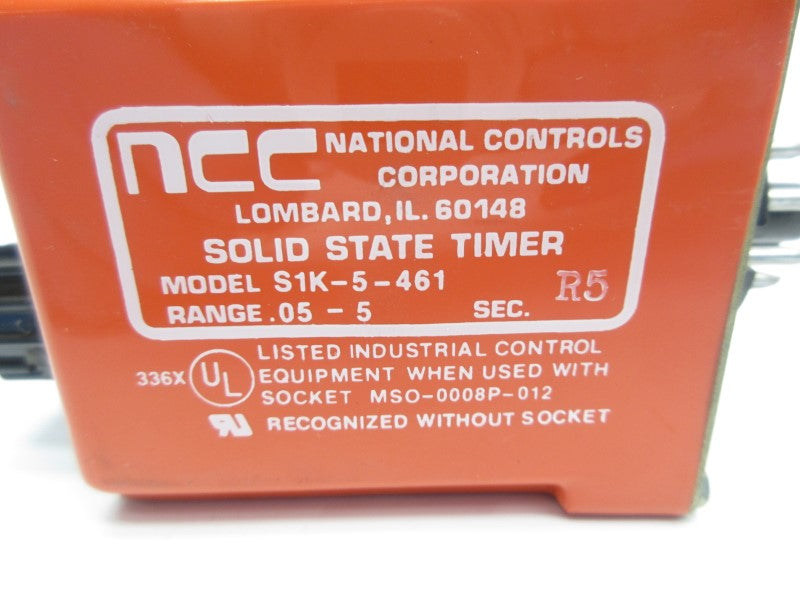 NCC S1K-5-461 .05-5S UNMP
